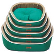 SET CUCCIA VERDE BOSCO CON CUSCINO 1/5 63-58-53-46-41CM