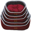 SET CUCCIA ROSSO VINO CON CUSCINO 1/5 63-58-53-46-41CM