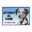 CARTEL DALMATIAN PRINTED IN PLASTIC