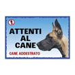 CARTEL GREAT DANE TAWNY PRINTED  IN PLASTIC