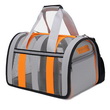 BORSA TRASPORTINO SEMIRIGIDA STRIPES ARANCIONE